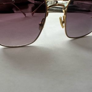 Dereck Lam 18k gold framed sunglasses